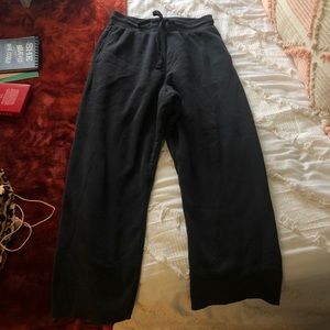 Black cute sweatpants